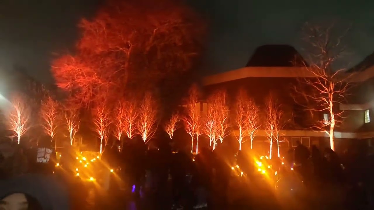 Light Show in Basingstoke park