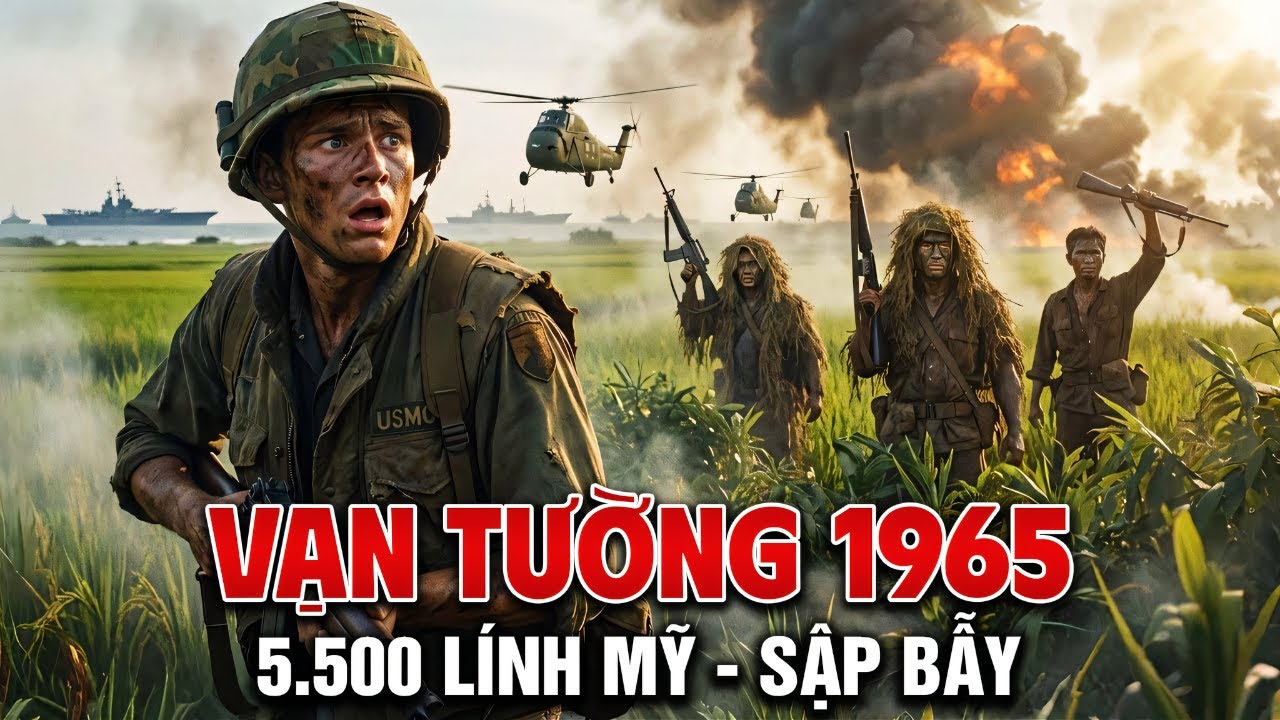 Trận Vạn Tường 1965: Khi 5.500 Lính Mỹ Lọt Vào Ổ Phục Kích | Dấu Ấn Lịch Sử
