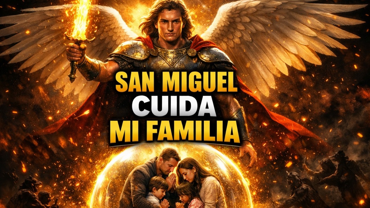 Oración San Miguel Arcángel Protege Mi Familia y Mi Hogar 