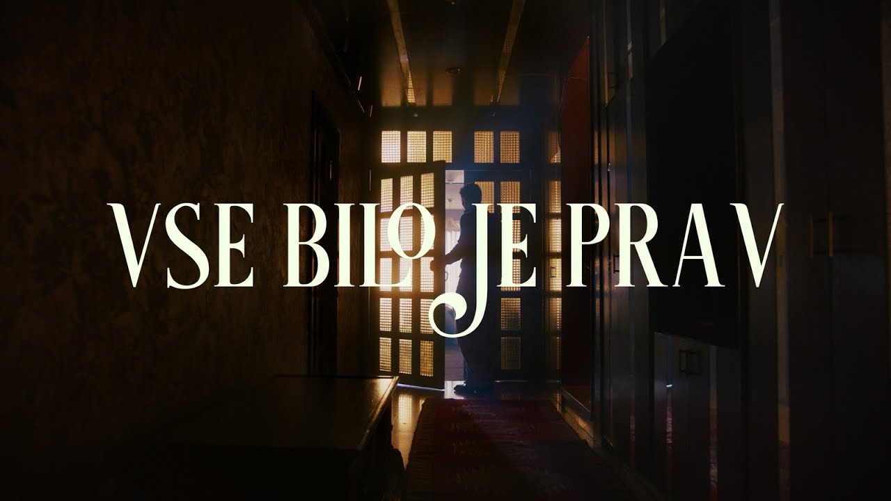 Žan Serčič - Vse Bilo Je Prav (Official Music Video)