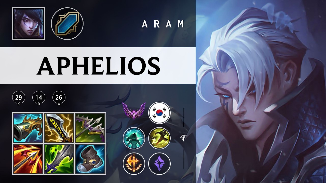 Aphelios ARAM - KR Master Patch 26.03
