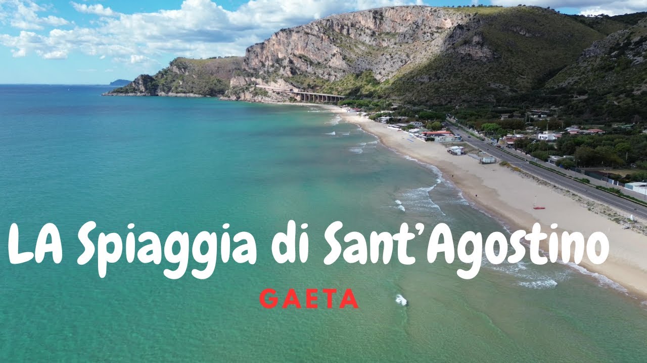 GAETA - LA SPIAGGIA DI SANT'AGOSTINO - Le bellezze del mare tra Gaeta e Sperlonga