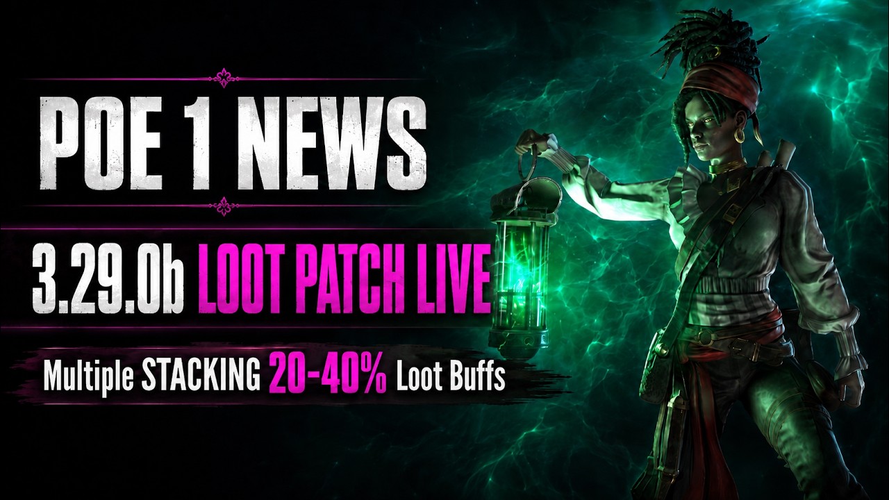 POE 1 - 3.29 Loot Patch Live Now. Better High Tier Voyage Loot. Path of Exile Curse of the Allflame