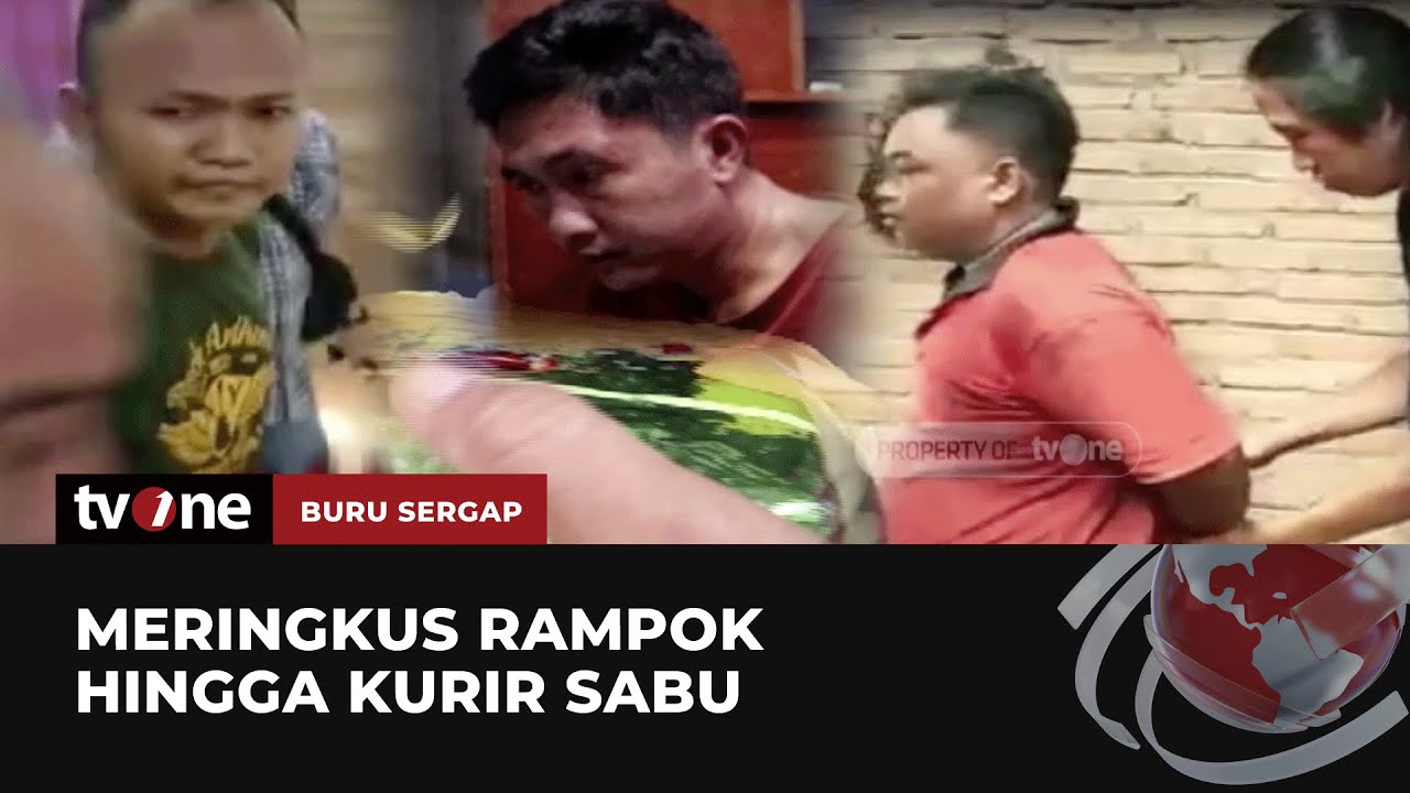 Meringkus Rampok Hingga Kurir Sabu | Buru Sergap tvOne