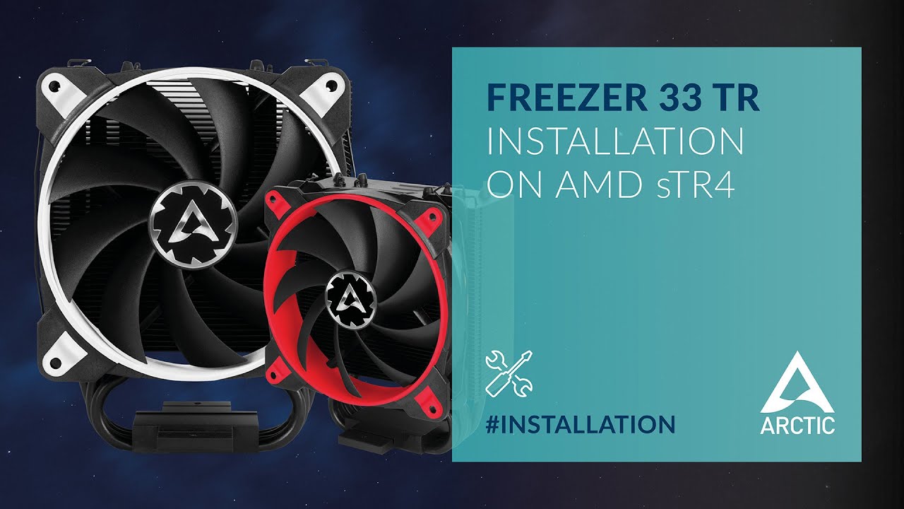 ARCTIC Freezer 33 TR – Installation on AMD sTR4