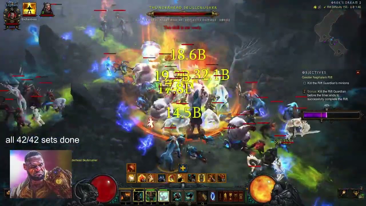 Diablo3 Season 30 LOD HOTA barb 150