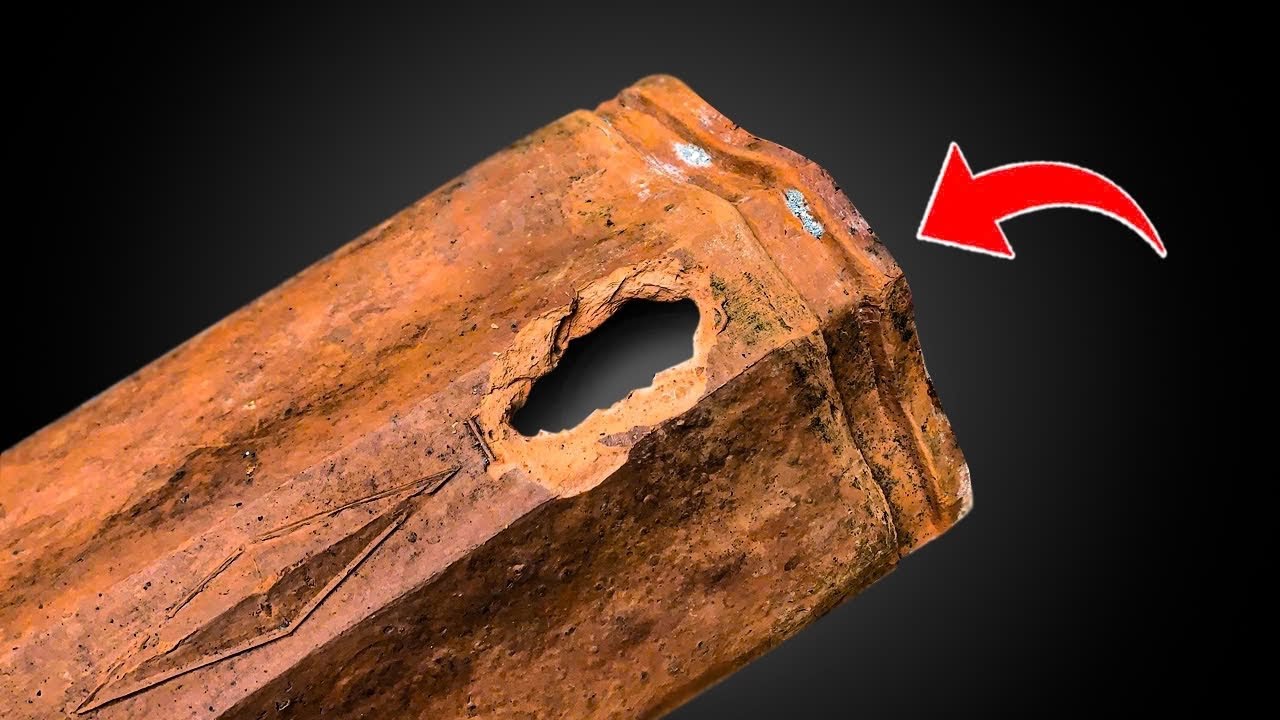 Не выбрасывайте черепицу! Это лучший способ их починить!