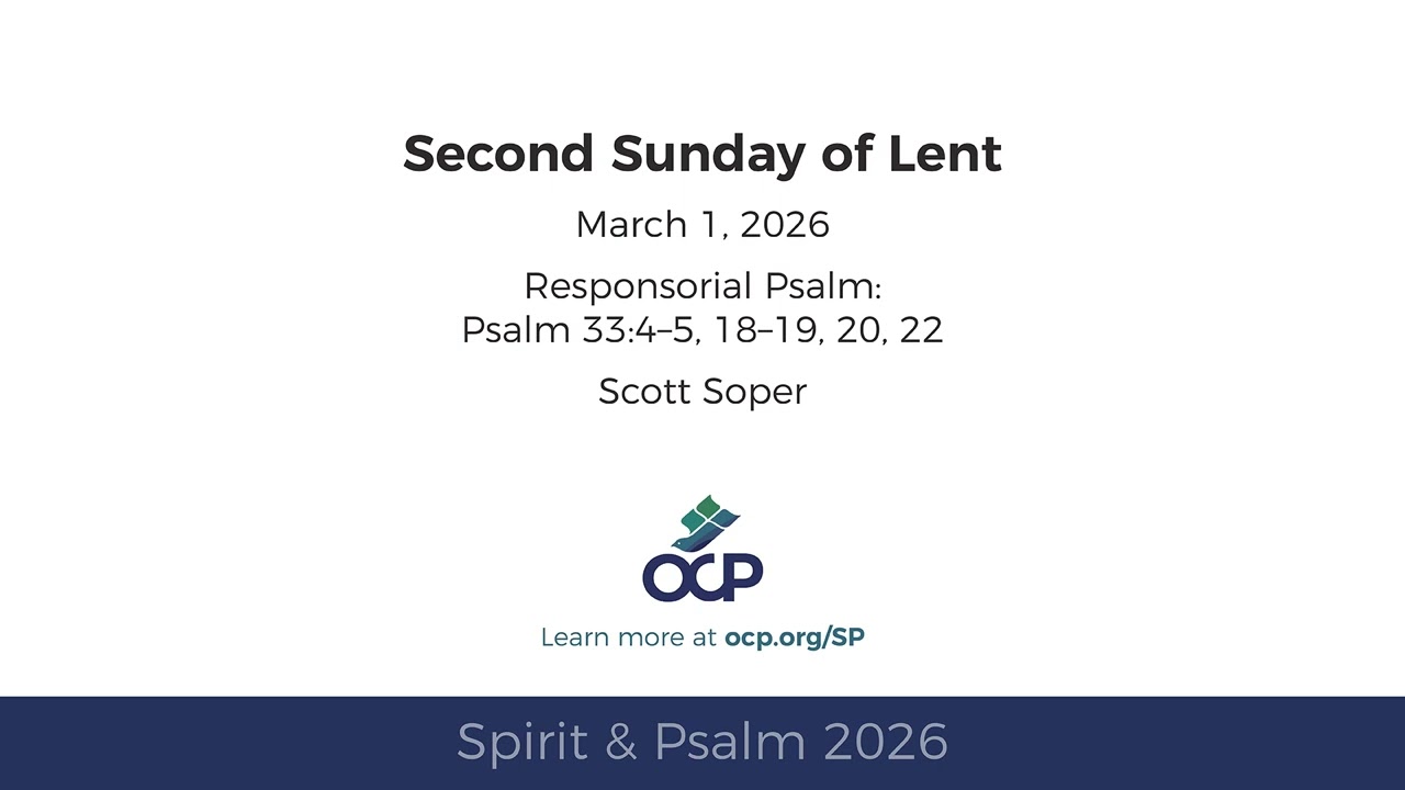 Spirit & Psalm 2026 - Lent 2 - Psalm