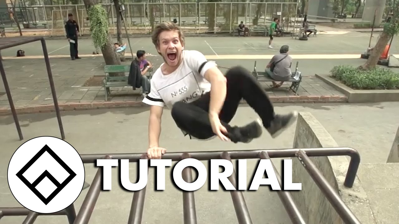 How to Low Palm Flip by Pasha The Boss - Freerunning Tutorial - Team Farang