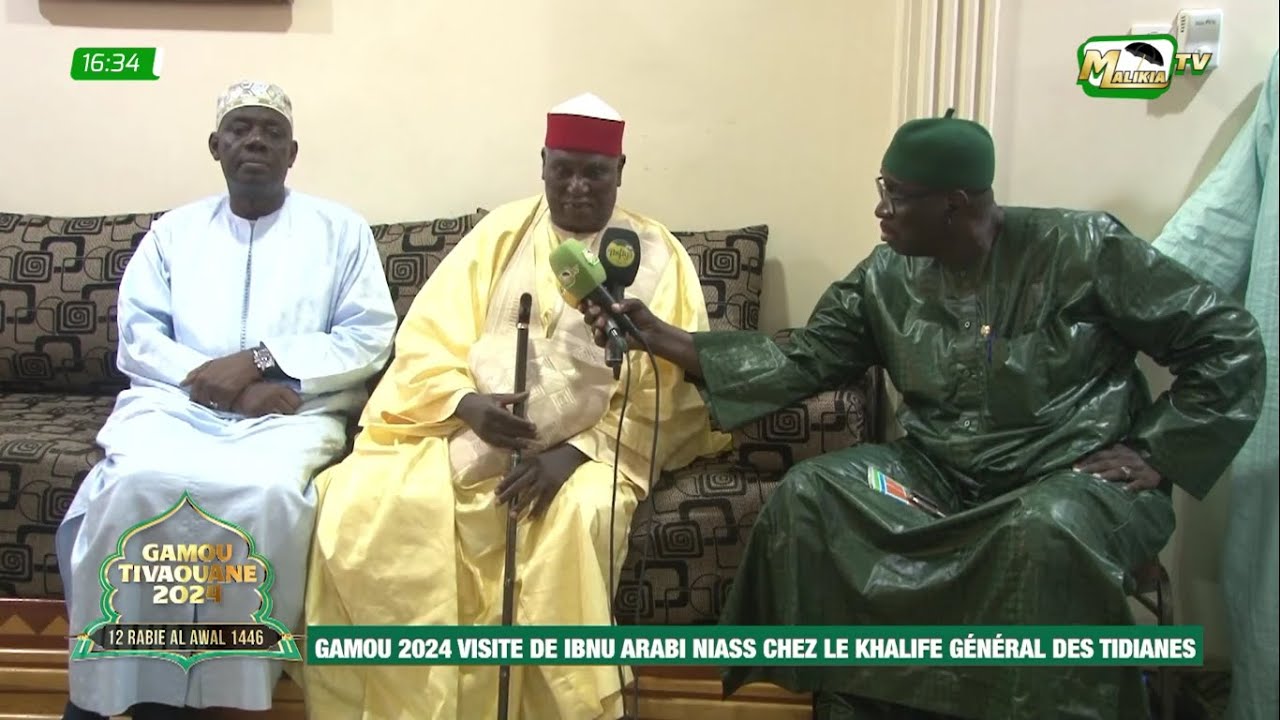 🔴[DIRECT -TIVAOUANE ] GAMOU 2024: VISITE DE IBNOU ARABI NIASS CHEZ LE KHALIF GENERAL l 10 SEPT 2024