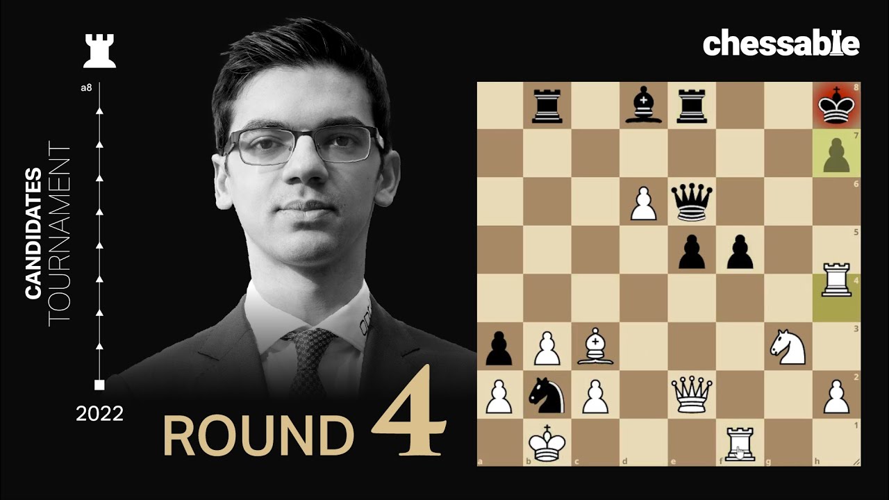 RECAP Round 4 - 2022 Candidates Tournament (ALL GAMES)