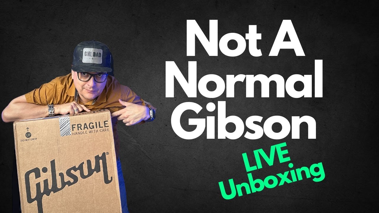 Gibson Custom Color SG Standard - LIVE Unboxing