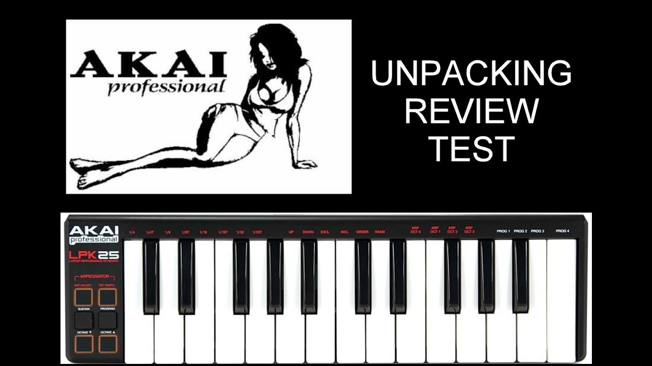 AKAI LPK 25 - ОБЗОР и ТЕСТ