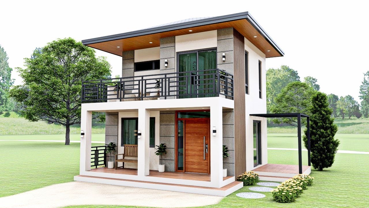 SMALL HOUSE DESIGN | 5 X 6 METERS | 2 BEDROOM