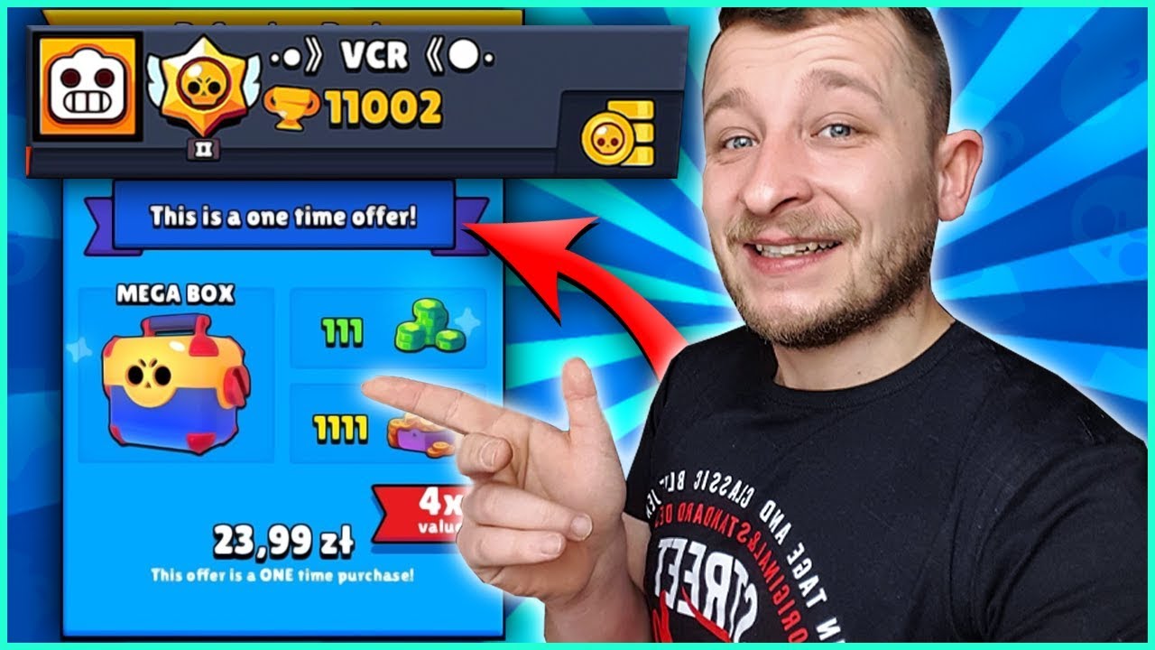 WBIJAMY 11000 PUCHARK&Oacute;W I KUPUJEMY OFERTE Z MEGA BOXEM! BRAWL STARS POLSKA