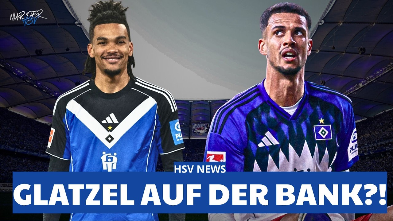 HSV NEWS! HSV-Fans fassungslos &ndash; Warum vertraut Polzin weiter auf Downs statt auf Glatzel?