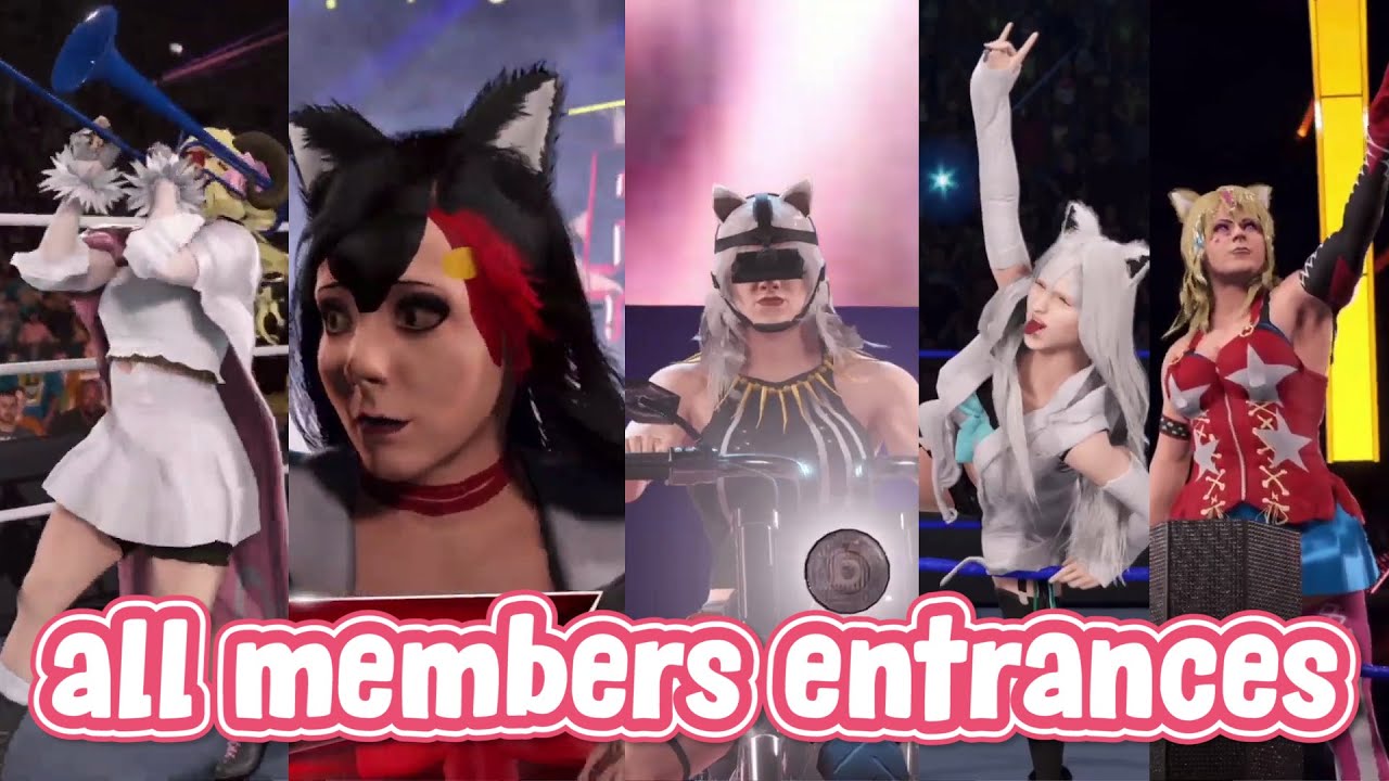 All Holofighters Entrances Compilation [Hololive ENG Sub - Holofighter]