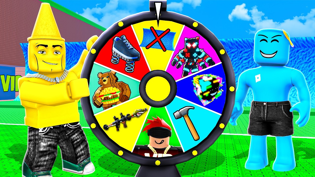 Wheel Decides EVERYTHING in Escape Tsunami for Brainrots!
