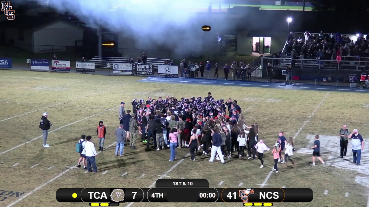 NCS Football vs Trinity Christian Academy