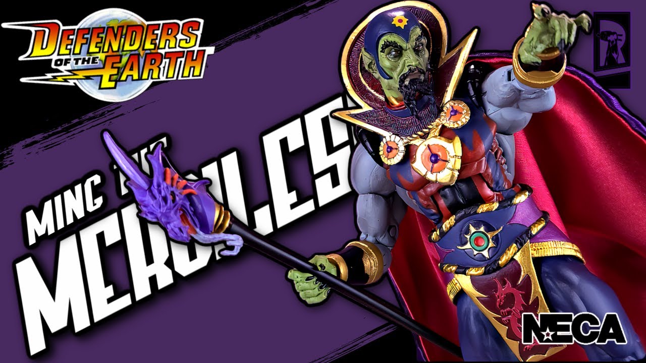 NECA Toys Defenders of the Earth Ming the Merciless Figure Review