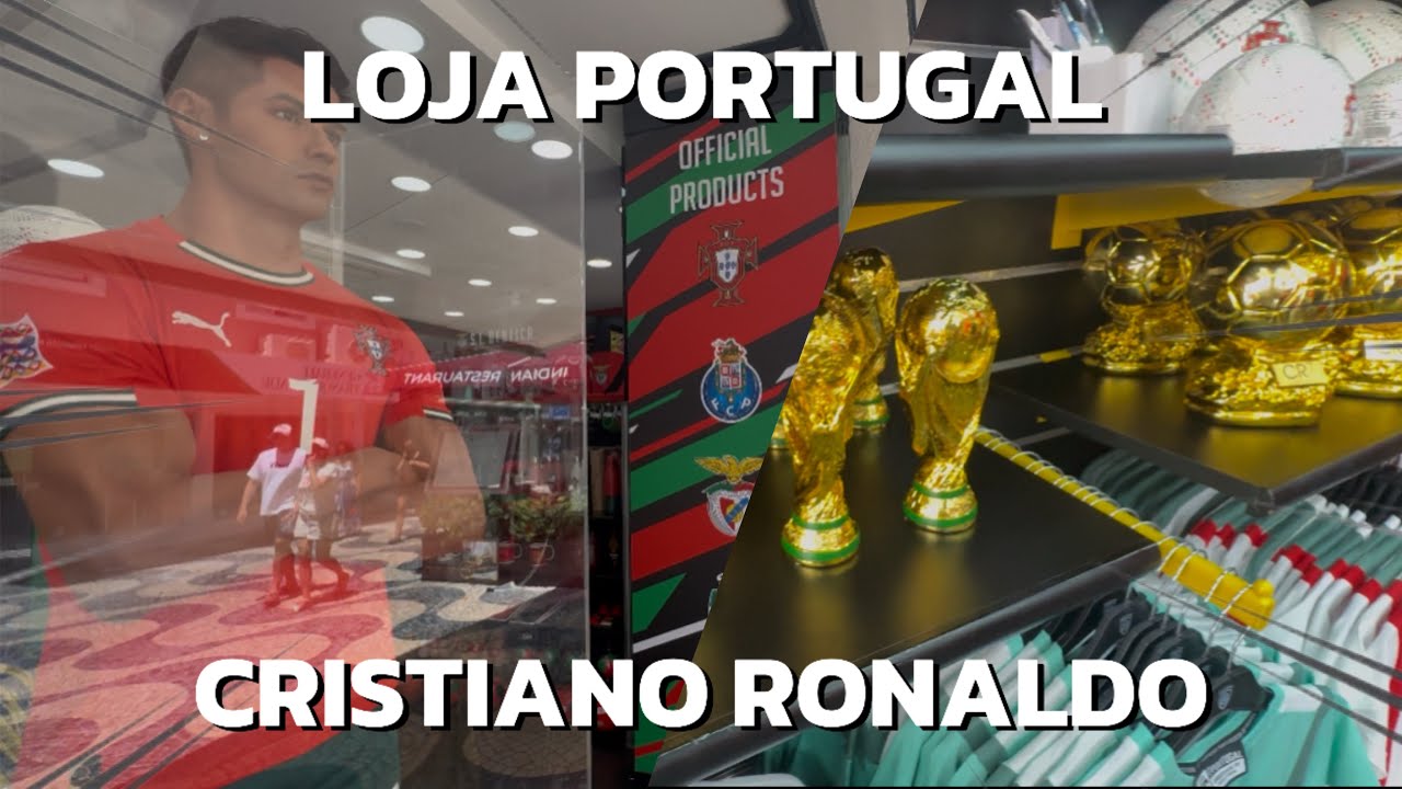 VLOG #17: LOJA PORTUGAL & CRISTIANO RONALDO!! 