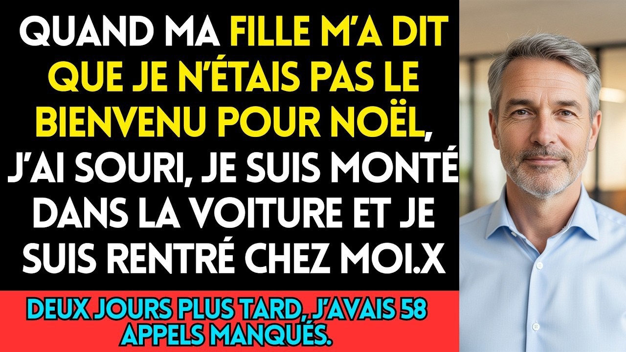 Quand Ma Fille M’a Écarté À Noël, J’ai Souri Et J’ai Tout Vendu  58 Appels Plus Tard