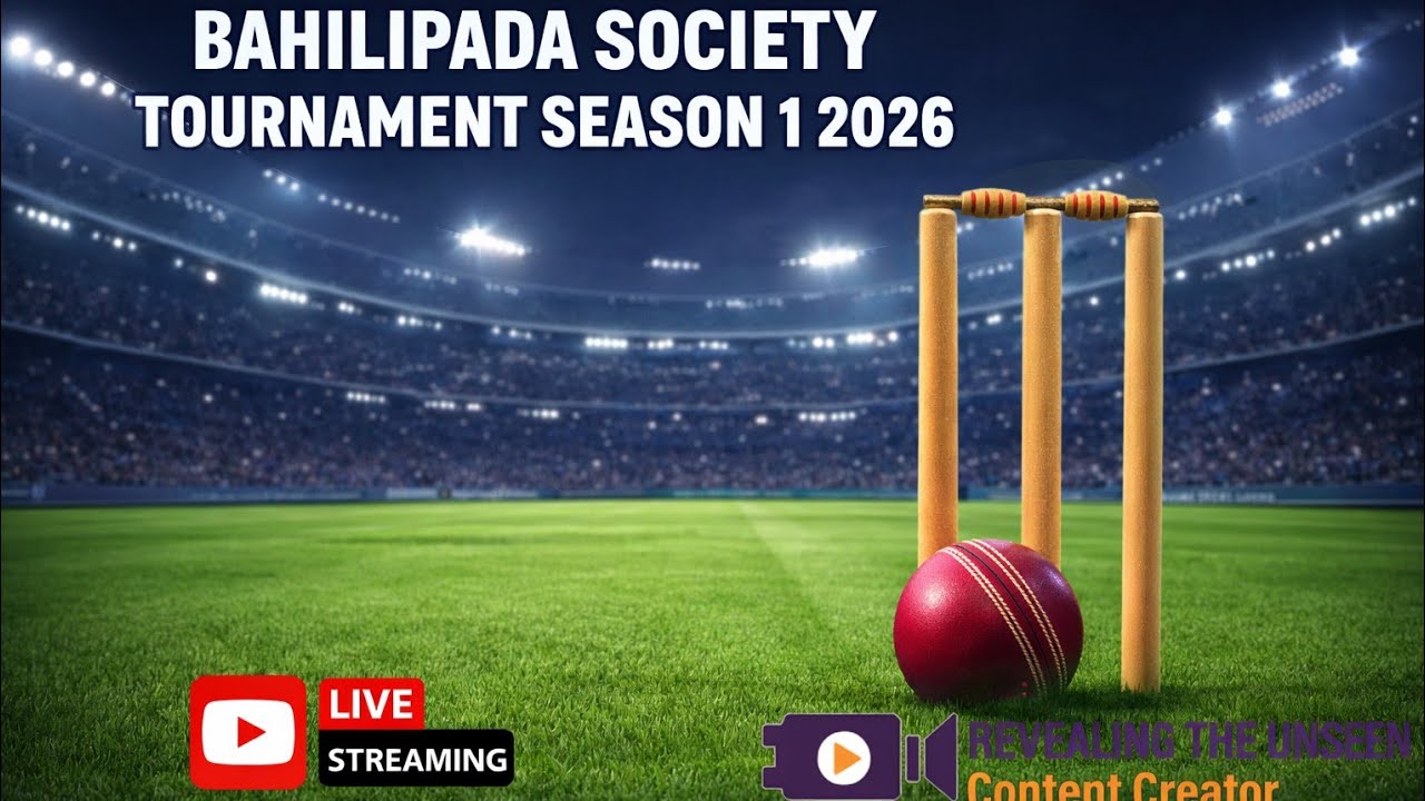 LIVE🛑:JALESWAR vs ASHRAYAPUR ( FINAL)| Bahilipada Society Tournament Season-1  #revealingtheunseen