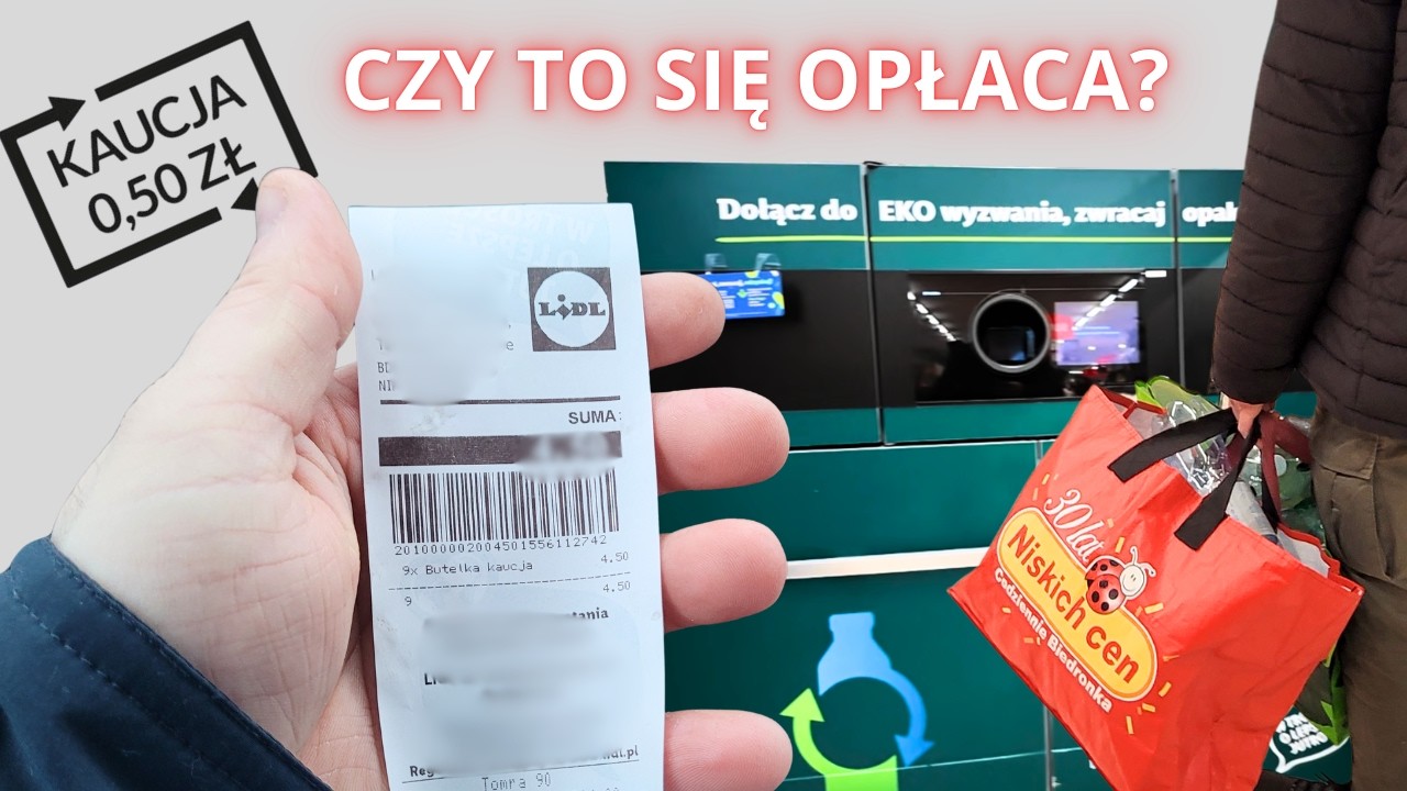 ODDAWANIE BUTELEK ZA KAUCJĘ... Czy to się opłaca? Czy dostaniesz pieniądze za butelki?