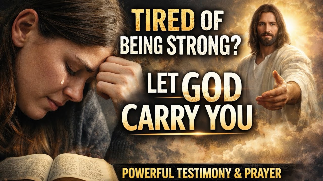 When You’re Overwhelmed and Tired of Being Strong |Christian Prayer