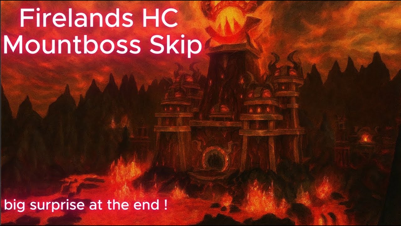 World of Warcraft: Firelands HC fastest Mount skip ! #worldofwarcraft #gaming #youtubegaming #mmorpg