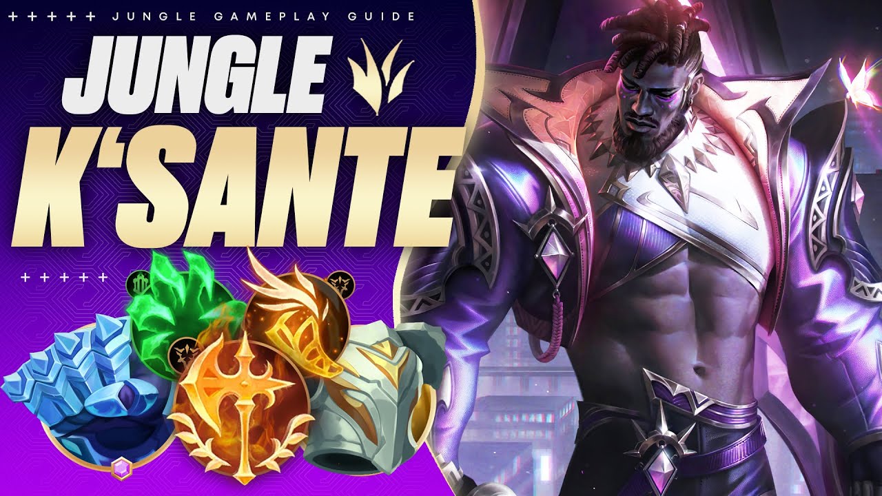 WE FIGHT! K'SANTE JUNGLE Is ABSOLUTELY Ntofolicious 🦚 (Jungle routes, builds, items, combos & more!)