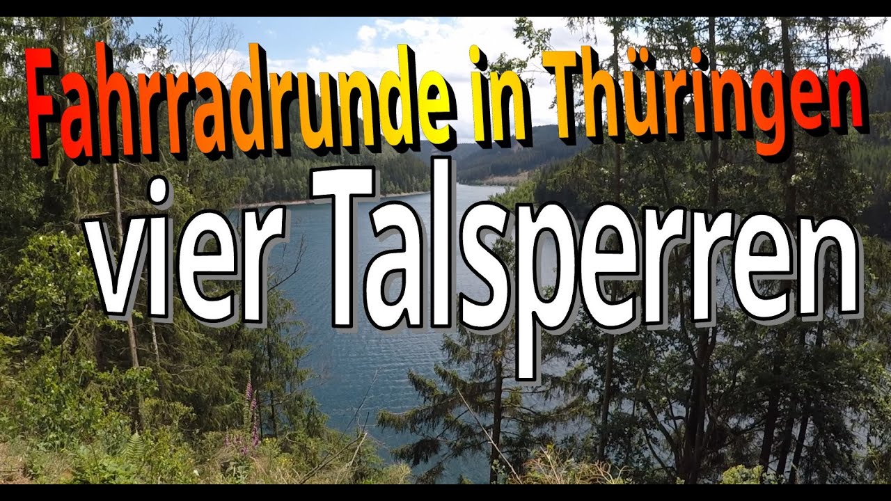 Vier Talsperren Tambach Schmalwasser Ohra Lütsche - Fahrradrunde in Thüringen #6