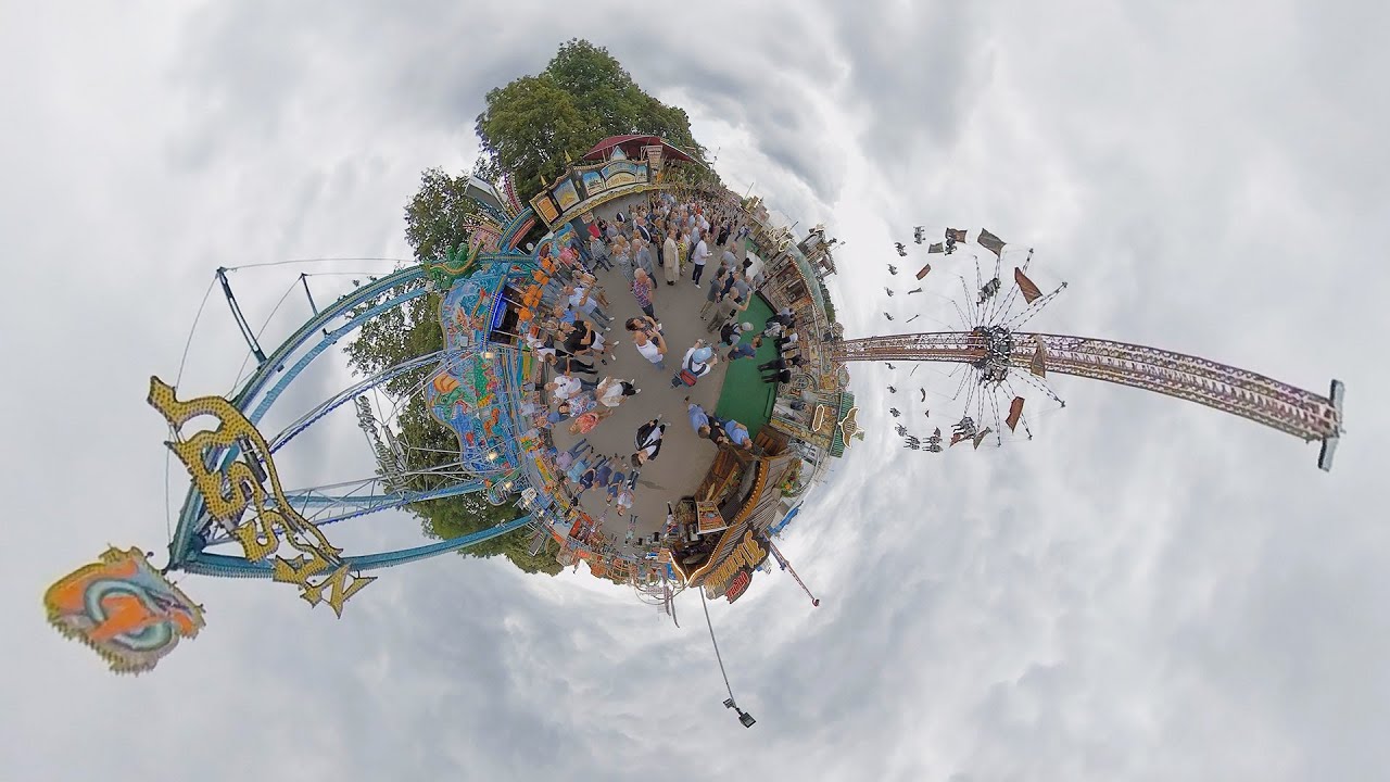 360° Cranger Kirmes 2019 Premierenfahrt 