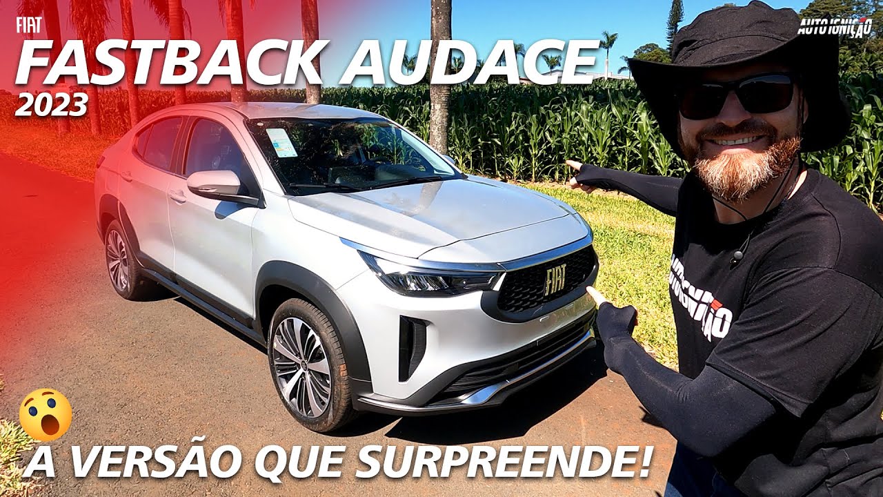FIAT FASTBACK AUDACE 2023 - Test Drive Completo e 0 a 100