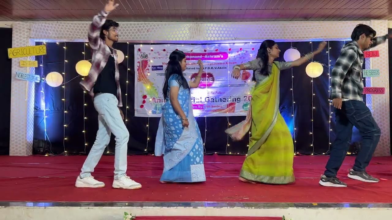 Pranav and Swarup group dance.