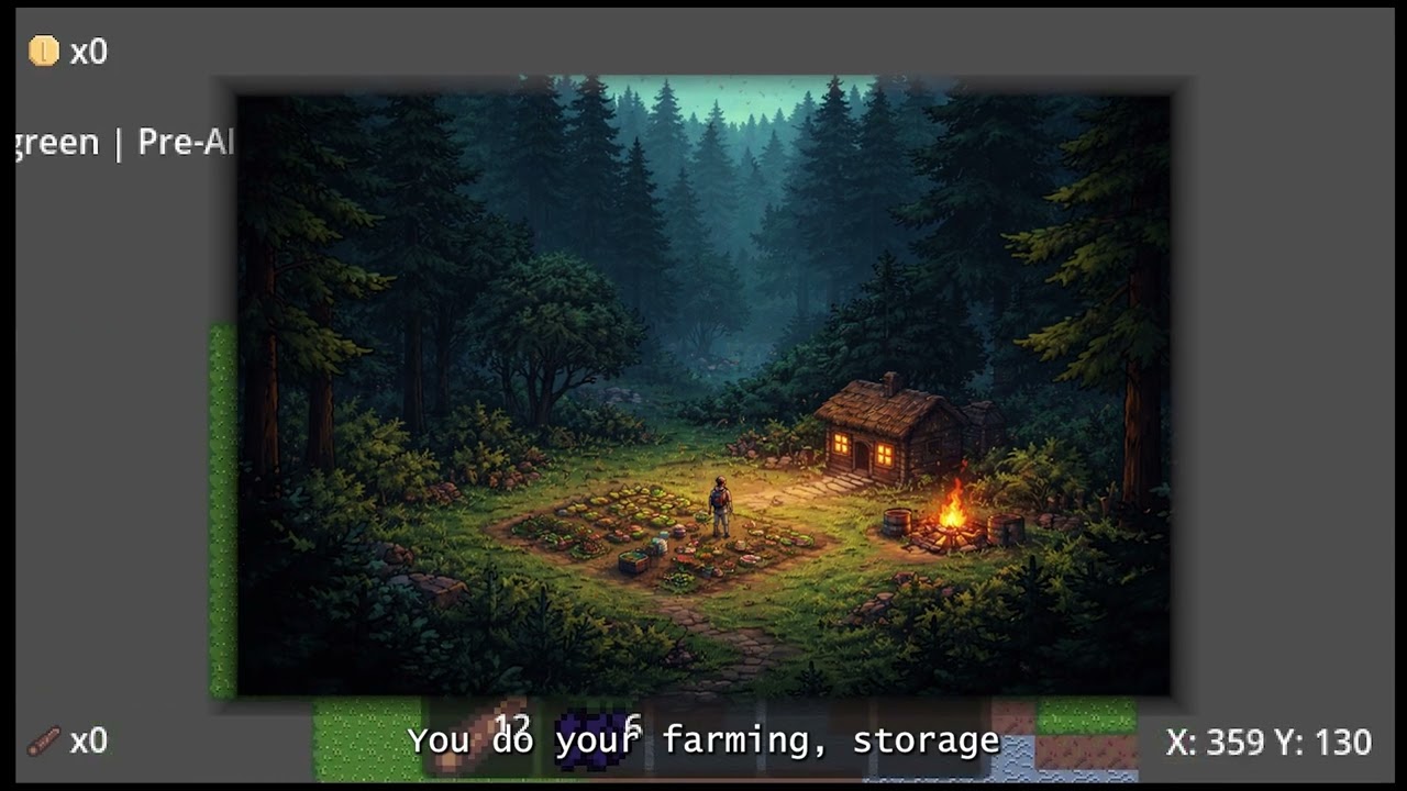 Persistence, Foraging & Inventory | Indie Game Devlog #3
