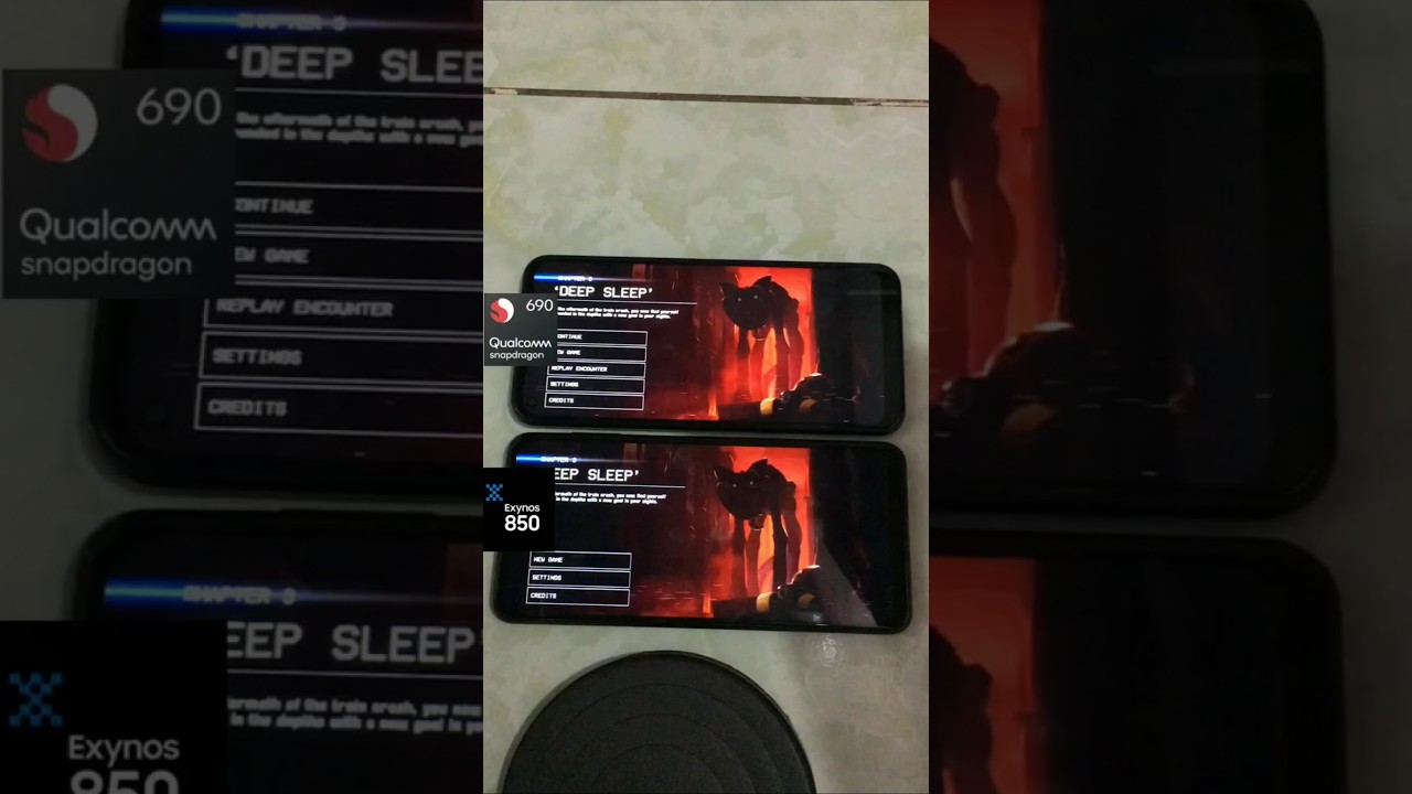 Test Game Poppy Playtime Chapter 3 Mobile - Snapdragon 690 vs Exynos 850 #shorts