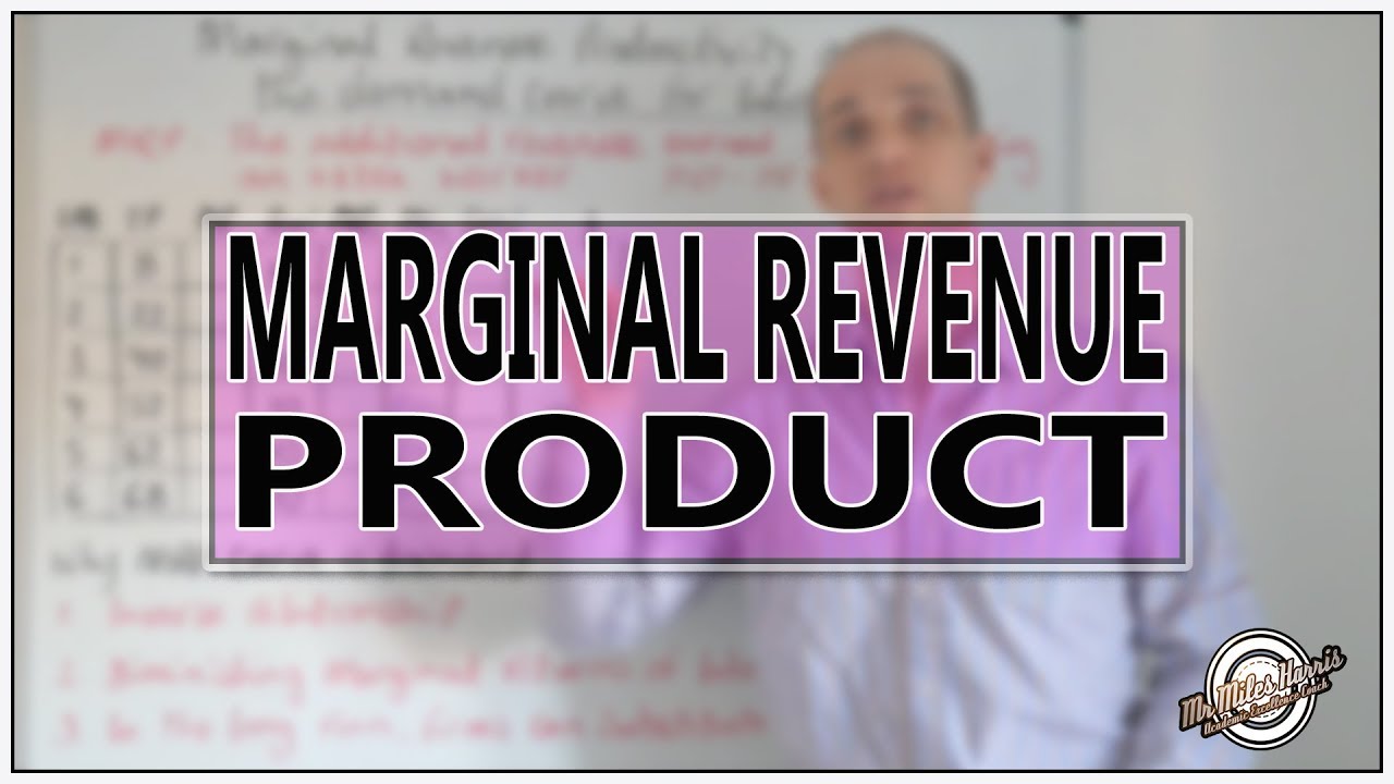 1. Demand curve for labour. Marginal revenue productivity