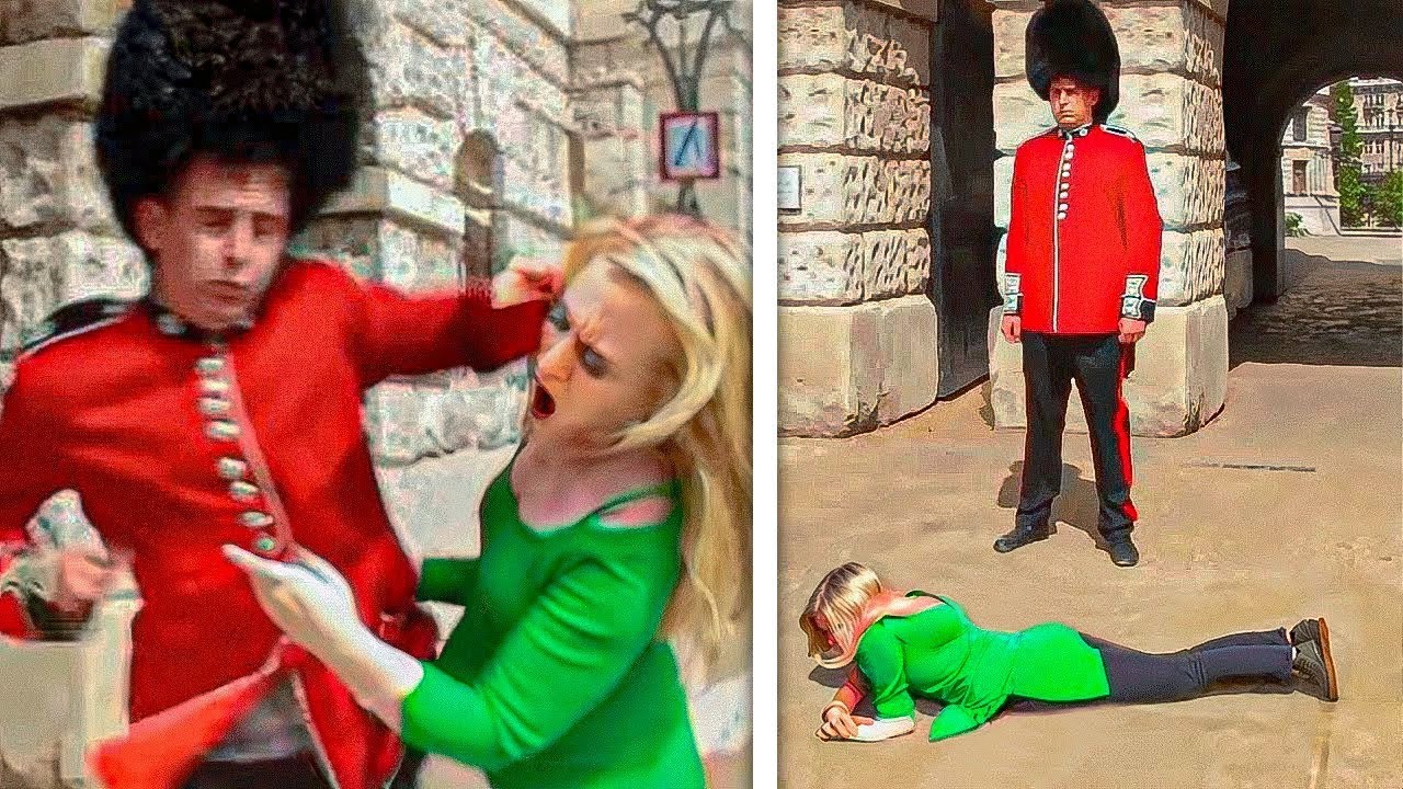 16 Idiotas que Irritaron a la Guardia Real y Terminaron Mal