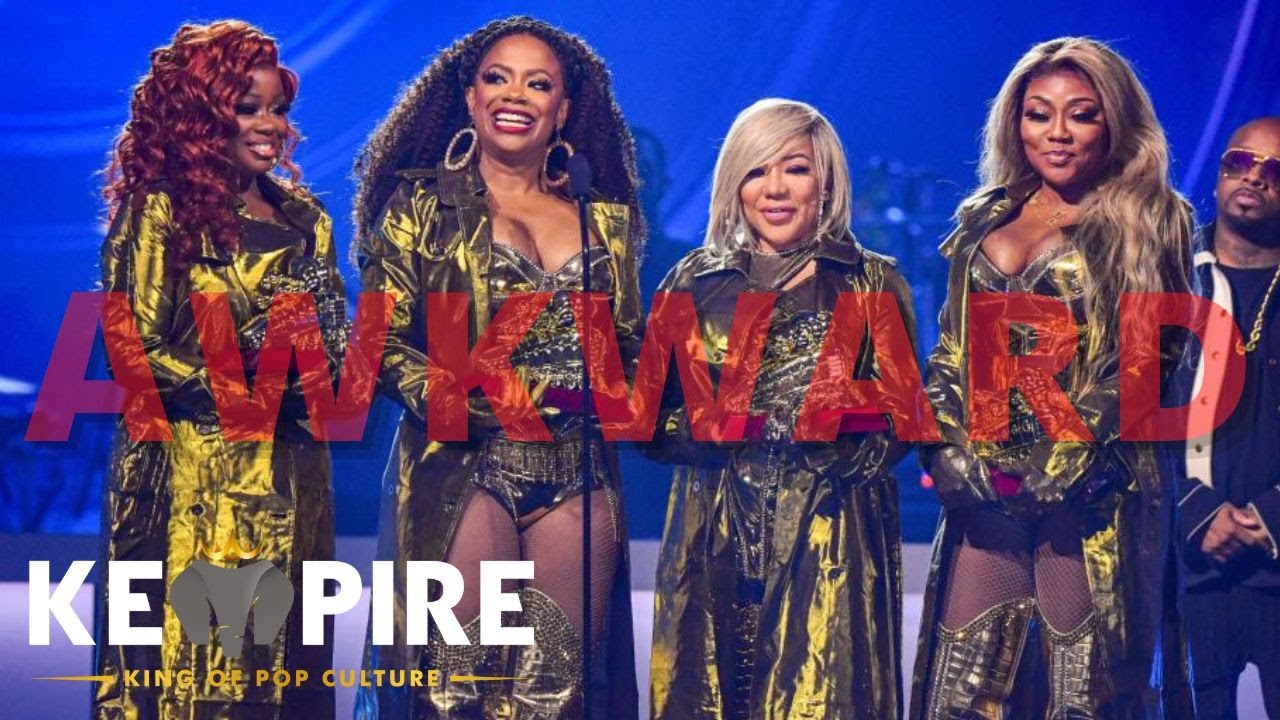 Tiny SHADES Latocha Scott During Xscape's Awkward Acceptance Speech at the Soul Train Awards