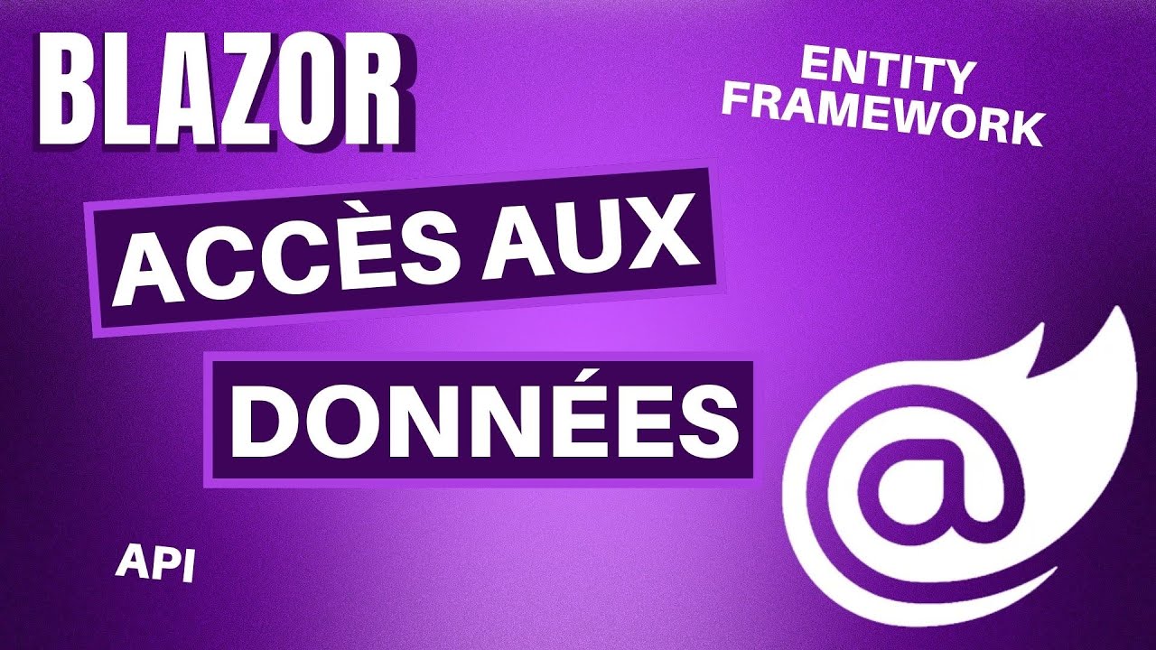 Blazor - Accès aux données