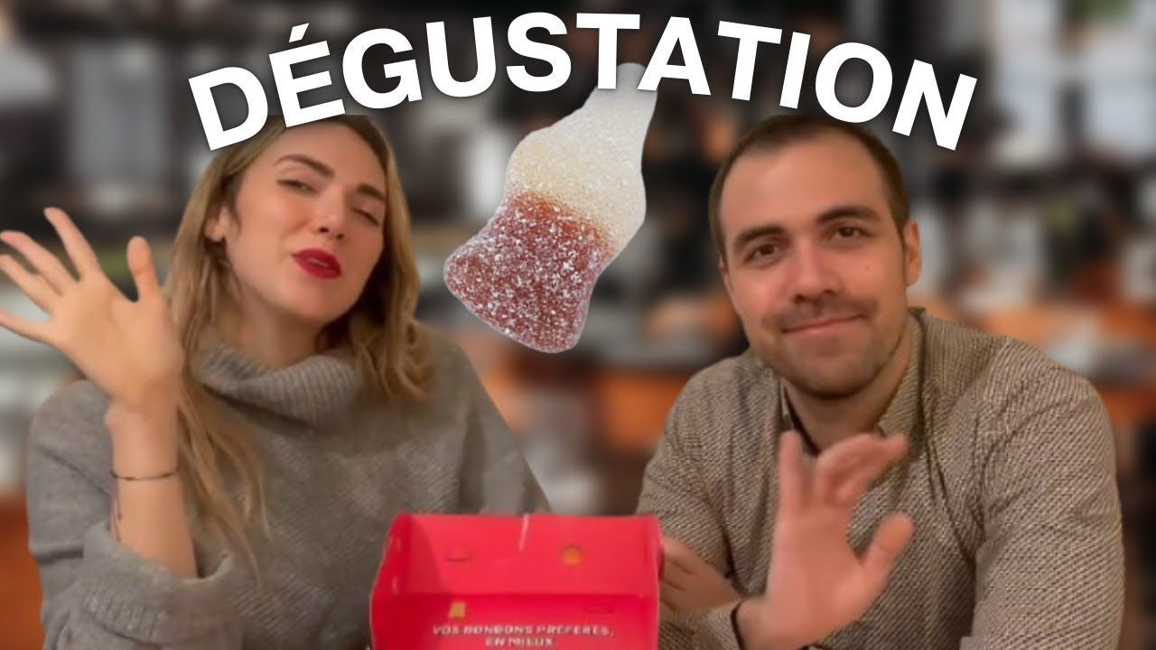 On déguste des bonbons surprises, mon frère devient fou 🍬