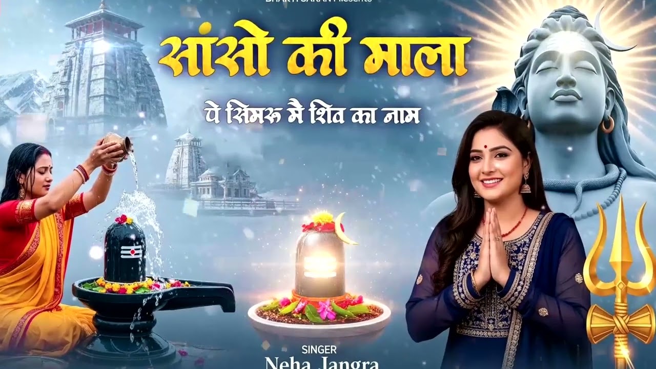 साँसों की माला पे सिमरु मैं शिव का नाम | Sanson Ki Mala Pe Simru Main Shiv Ka Naam #shiv #bhakti 