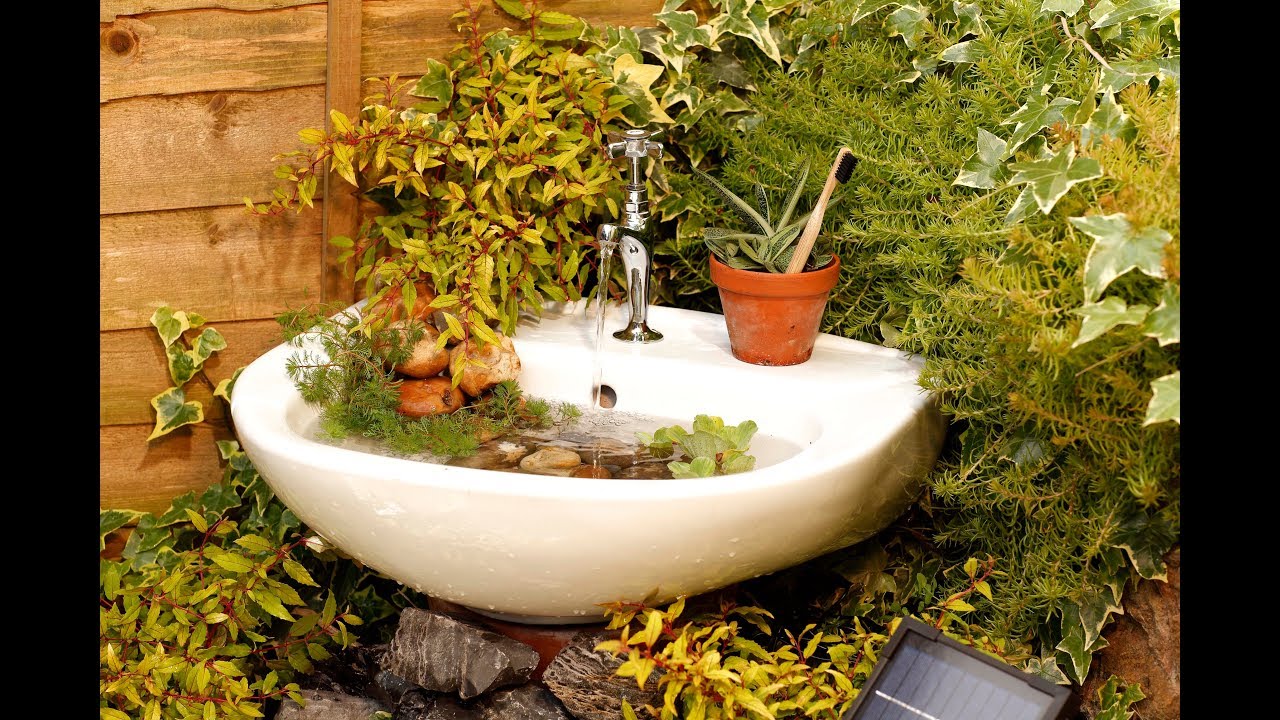 Liberty 200: How to create your own Bespoke solar Water Feature