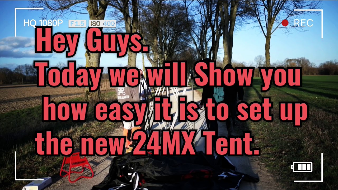 24mx Tent setup | Little Fail with Nick 😂😂