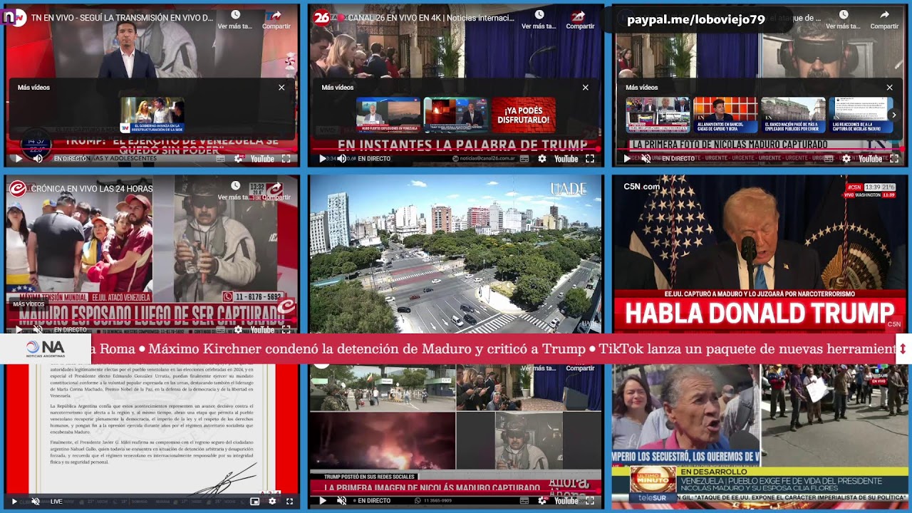 Habla Donald Trump - Venezuela Libre !!!!!