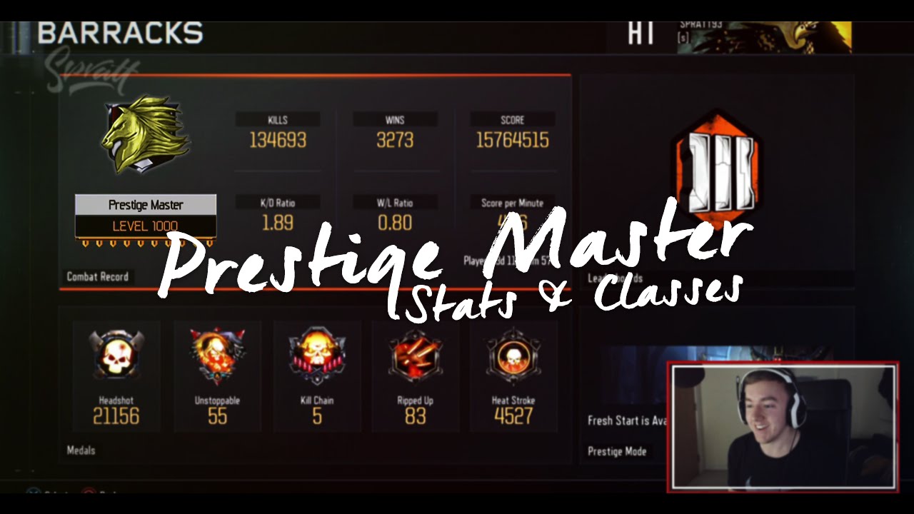 Level 1000 Prestige Master
