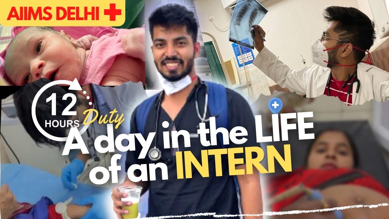 12 hour NONSTOP Duty as an INTERN|Vlog🤭|AIIMS DELHI#Internship #doctors