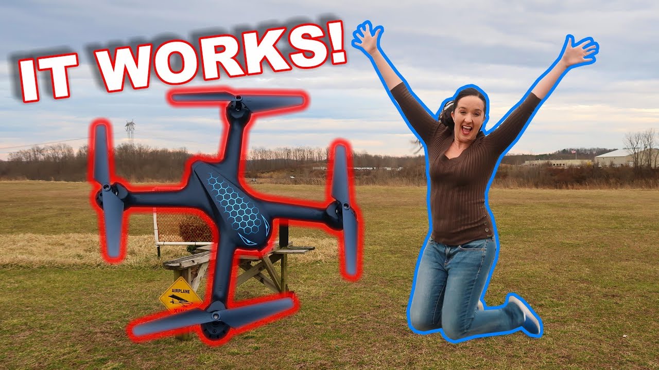 Everything WORKS!  Simple & Effective Camera Drone - MJX X708P WiFi FPV - TheRcSaylors