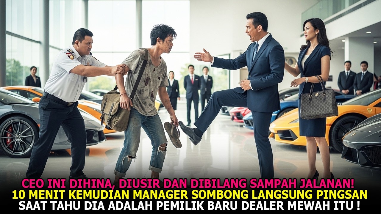CEO MENYAMAR DIHINA DAN DIUSIR DARI SHOWROOM❗10 Menit Kemudian Manager Sombong Langsung Pingsan...